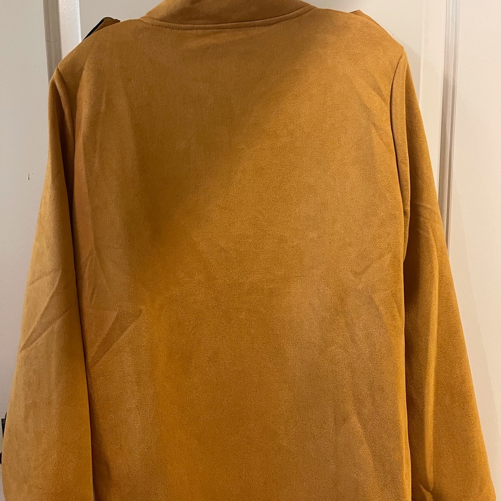 Military Style Jacket Size Yellow M/L - Picture 2 of 2